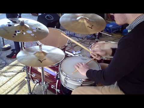 Razorcombs - Elwood Bond Drum Cam (Eliot St. Pub // Atlanta, Ga) Live Reggae Drumming