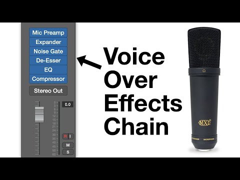 What Does A Professional Voice Over Processing Chain Sound Like?
