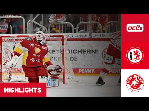 DEL 2: Düsseldorfer EG vs EC Bad Nauheim | Highlights