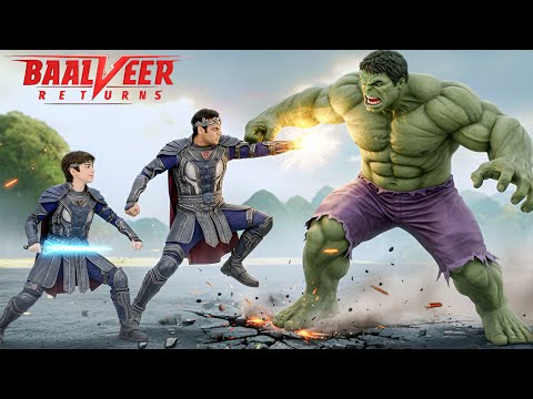 जब बालवीर और विवान का हुआ सामना ख़तरनाक हल्क से || Baalveer Returns