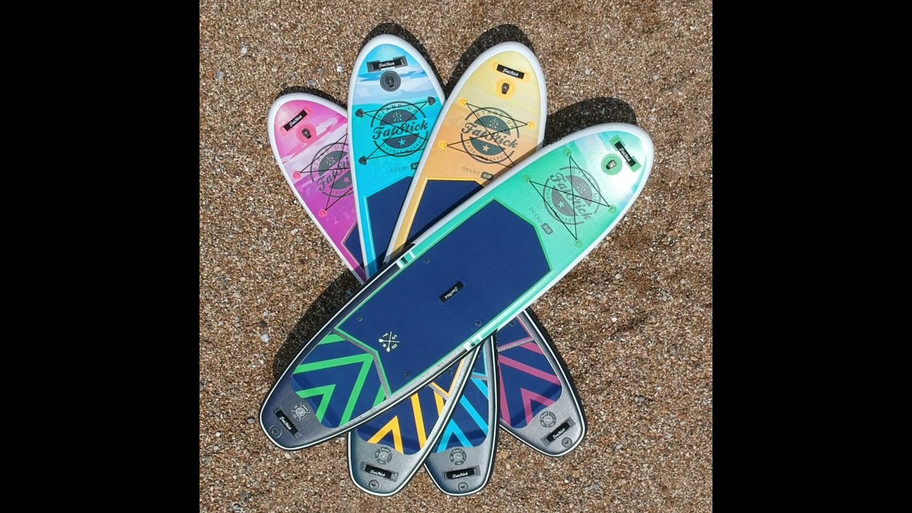 FatStick Pure Art Inflatable Stand Up Paddle Board