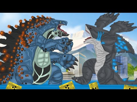 Neo Whalezilla VS Sharkzilla | EPIC BATTLE!! : PiKKY GODZILLA