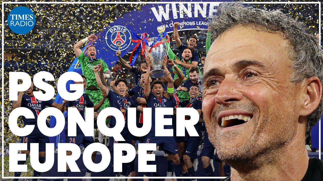 PSG finally complete their ultimate goal by winning the UEFA Champions League win | The Game