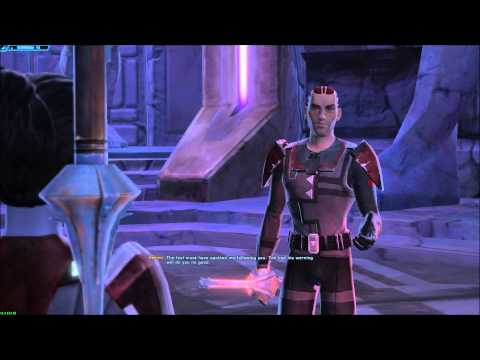 SWTOR SW Mara LS Korriban Class Quest - The Final Trial