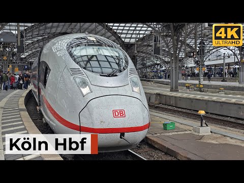 Köln Hbf 03.10.2025 - Nachmittagsverkehr mit internationalen Zügen & spannenden Beobachtungen