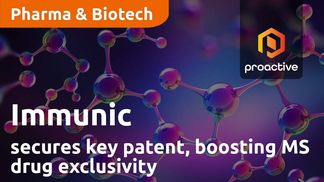 Immunic secures key patent, boosting MS drug exclusivity and global IP strategy