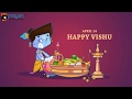 Happy Vishu 14th April Prayan Animation Studio Whatsapp Status