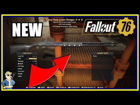 How to get The "Fancy" Shotgun - Fallout 76
