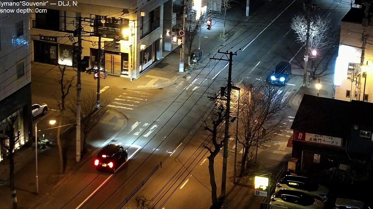 Sapporo in Spring, lofi radio 24 hours | April 2, 2026 | 札幌市中央区交差点の積雪ライブカメラ