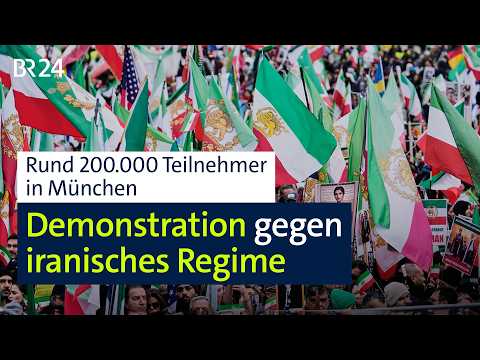 München: Demo gegen iranisches Regime | BR24