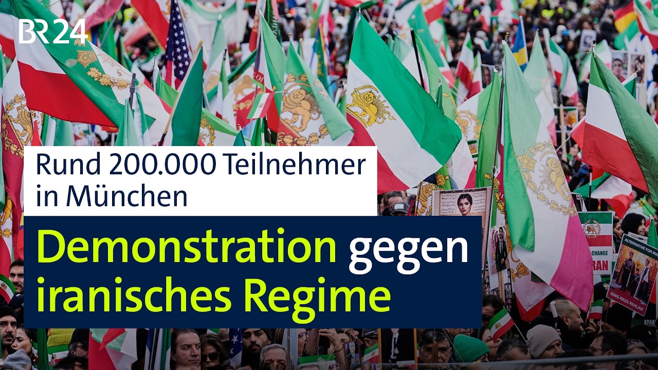 München: Demo gegen iranisches Regime | BR24