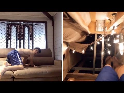 Teen Has Secret Hideout Inside Couch