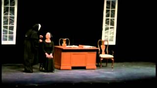 Patricia Dell as Mother Abbess sings "Climb Ev'ry Mountain"