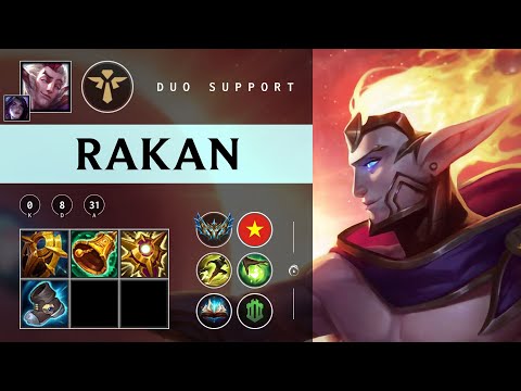 Rakan Support vs Pyke - VN Challenger Patch 25.22