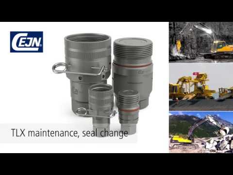 Seal change on CEJN TLX coupling