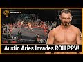 IMPACT Wrestling World Champion Austin Aries Invades Ring Of Honor PPV