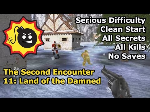 Serious Sam: The Second Encounter - 11: Land of the Damned (Serious 100%)