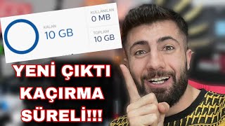 Türk Telekom bedava 10GB internet 2026 kaçırma turktelekom kampanyaları (YENİ) k
