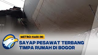 Download lagu Gudang Pesawat Diterjang Puting Beliung di Bogor - [Metro Hari Ini] mp3