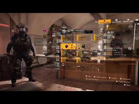 DIVISION2|TU7|220% CRIT DAMAGE 60% CRIT CHANCE OBLITERATE KILLER RIFLE BUILD
