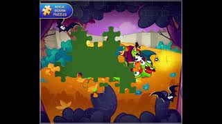 Om Nom Halloween - Puzzle Timelapse