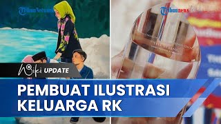 Sosok Pembuat Ilustrasi Keluarga Ridwan Kamil Bersama Eril, Pernah Menang Lomba Animasi di Jepang