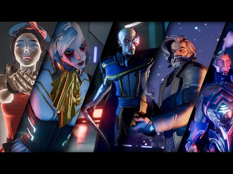 Agents of Mayhem All Bosses with cutscenes + Ending