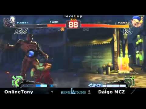 Daigo (yun) vs Online Tony (seth) AE SSF4