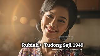 Download lagu Rubiah •  Tudong Saji 1949 | Cover mp3