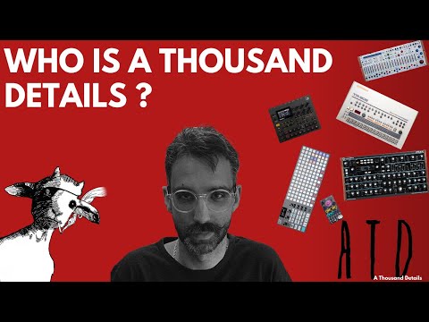 Who the hell is A Thousand Details and what is he doing in Youtube?