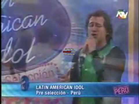 JAVIER ARIAS (ICA) en latin american idol (peru)