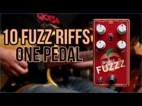 10 Germanium Fuzz Riffs! | Missing Link Audio Peace Fuzzz Pedal Demo