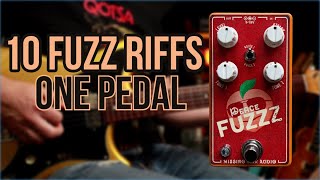 Video thumbnail for 10 Germanium Fuzz Riffs! | Missing Link Audio Peace Fuzzz Pedal Demo by Let's Play All