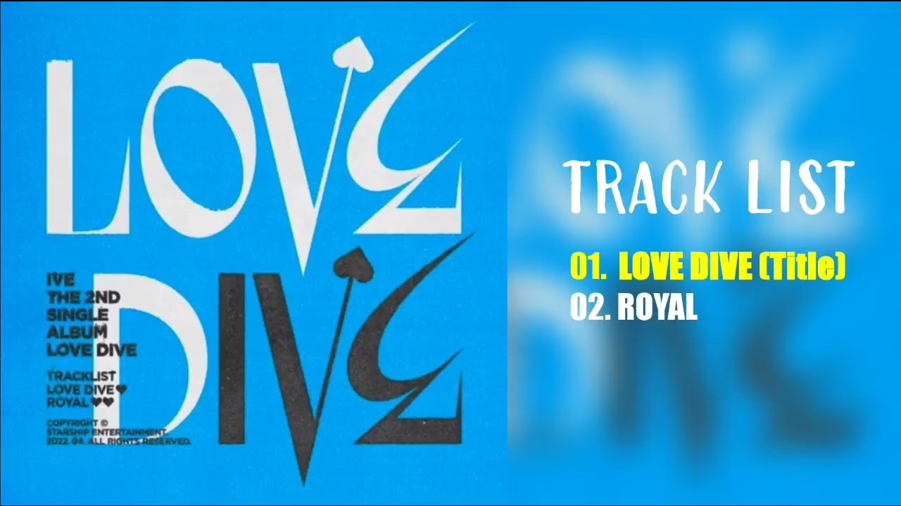 [FULL ALBUM] IVE (아이브) 2nd Single Album - 'LOVE DIVE'
