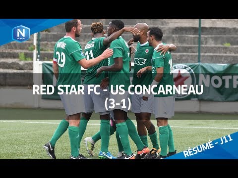J11 : Red Star FC - US Concarneau (3-1), le résumé I FFF 2017