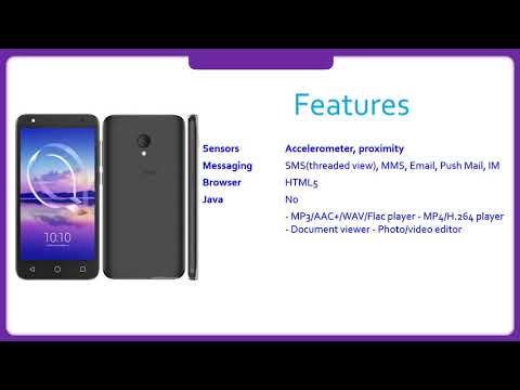 alcatel U5 HD Specification