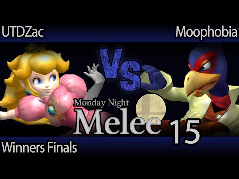 MNM 15 Melee - UTDZac (Peach) vs Moophobia (Falco) - Winners Finals