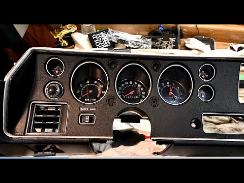 1970 Chevelle SS Dash Restoration Short Version