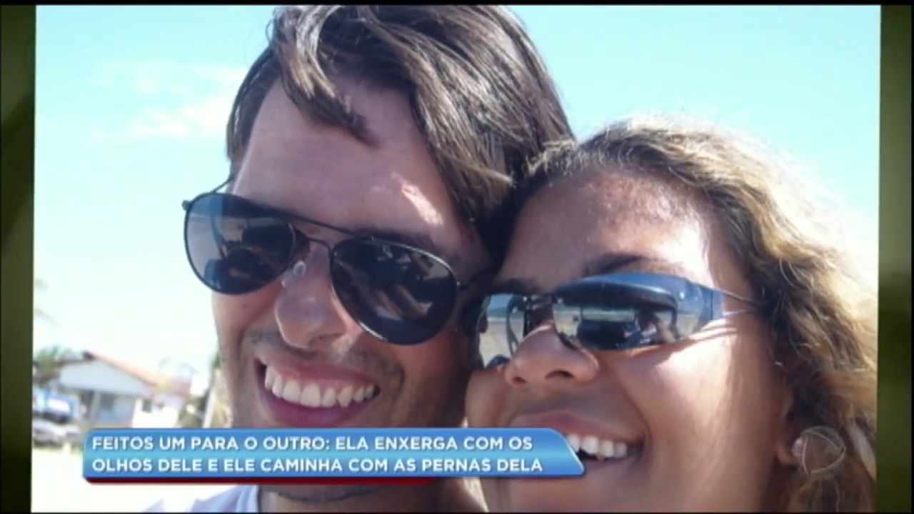 Conheça o casal que se uniu para superar as deficiências