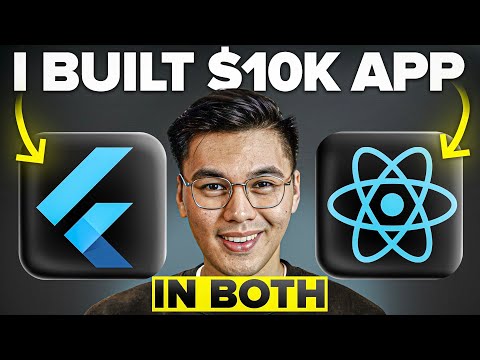 Flutter vs React Native | I Built a $10,000 App in Both Tools