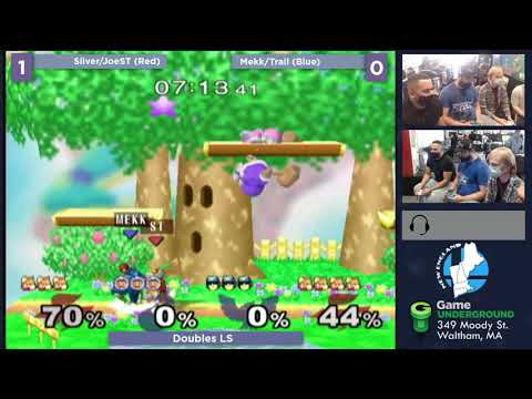 Mass Madness 33 SSBM - JoeST/Silver (Red) vs. Trail/Mekk (Blue) - Melee Doubles LS