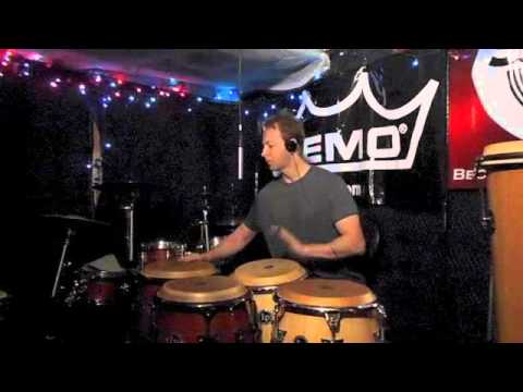 Conga Groove and Conga Solo by Doug Hinrichs, Percussionist