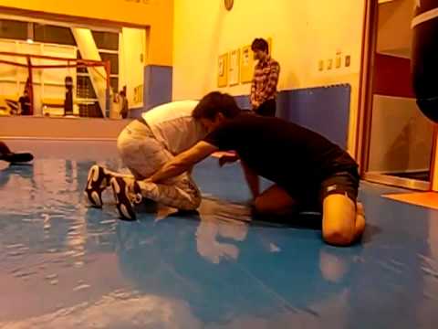 埼玉でサンボ　2011.12.10 寝技　スパーリング１　sanbo sambo