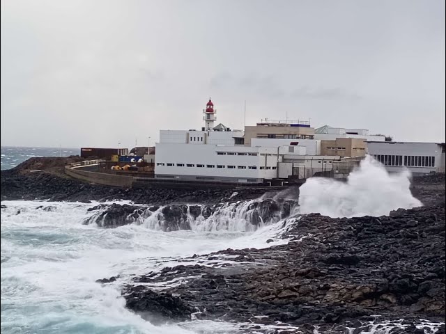 Efectos de la borrasca Emilia a su paso por Gran Canaria
