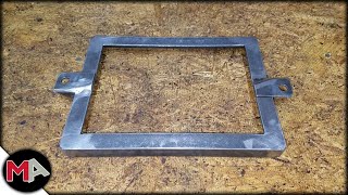 Fabricating a Tractor Battery Hold Down