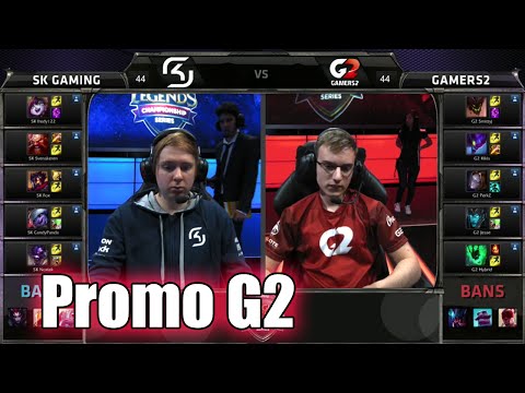 SK Gaming vs Gamers 2 | Game 2 Promotion Tournament for S6 EU LCS Spring 2016 | SK vs G2 G2 Promo