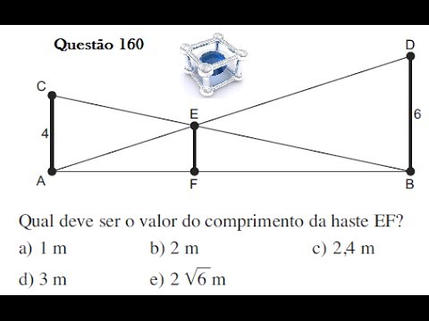 ENEM 2013/2014 QUESTÃO COMENTADA E RESOLVIDA 160  (PROVA CINZA 2° DIA)
