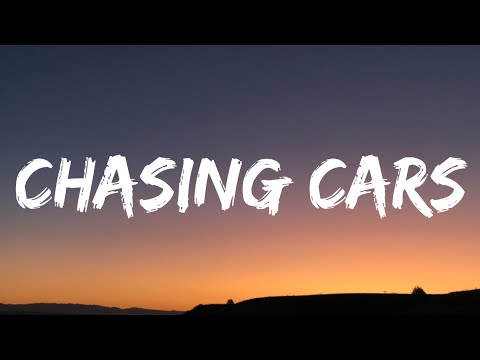 Ryan Waters Band - Chasing Cars (Lyrics)