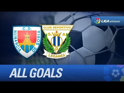 Todos los goles de CD Numancia (1-1) CD Leganés - HD