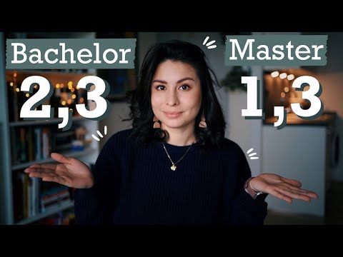 Was ich von Bachelor zu Master verändert habe.